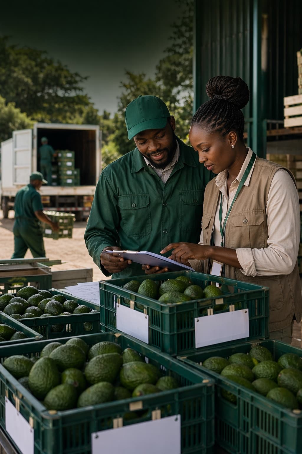 Farm production and revenue evidence for market trust